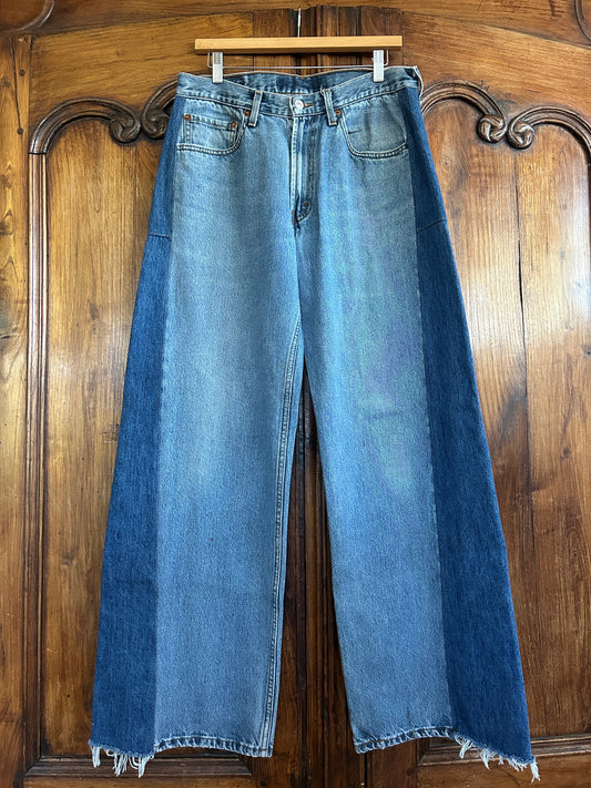 Restitched LOVE Baggy Levi - Chrissy