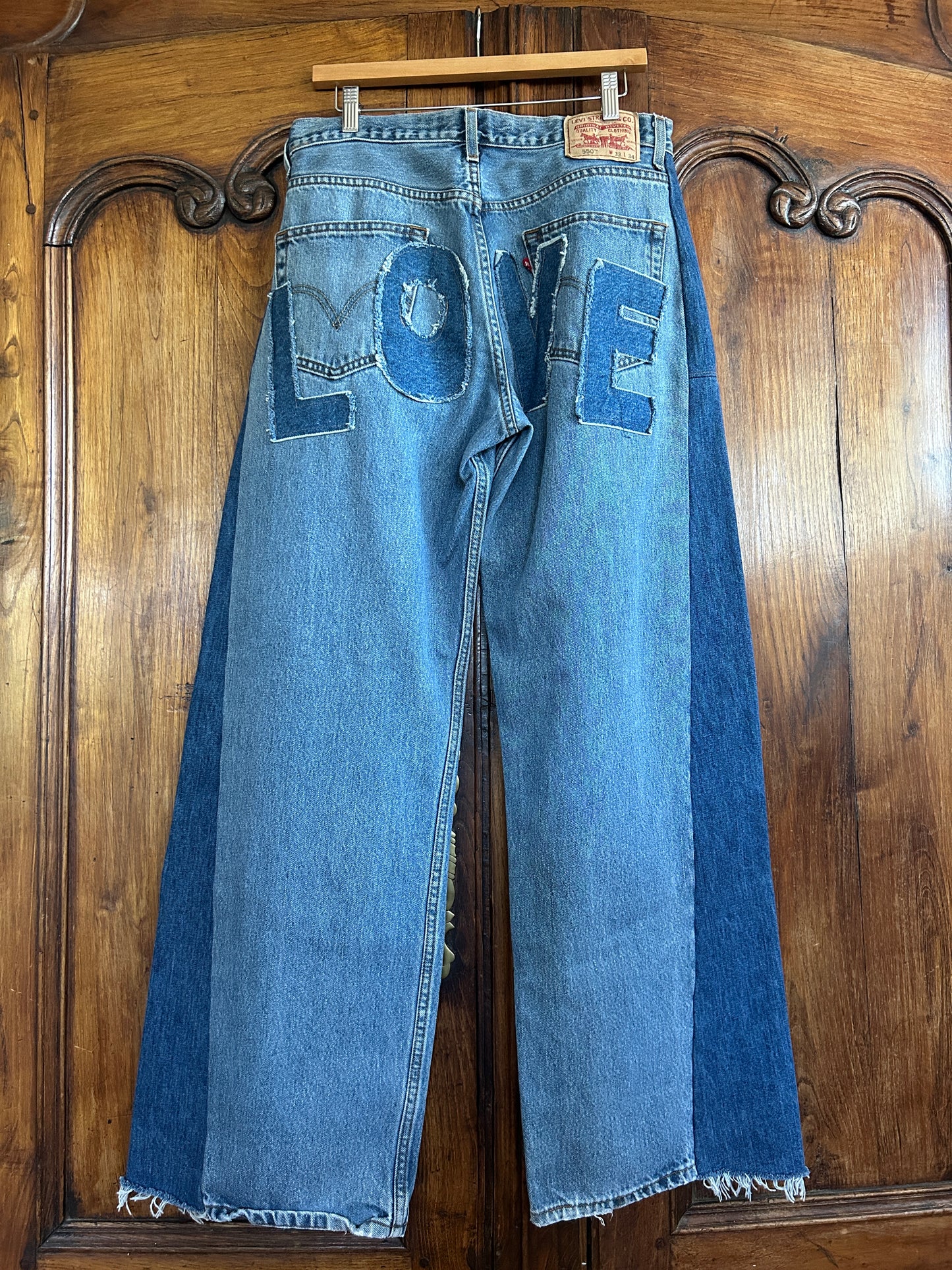 Restitched LOVE Baggy Levi - Chrissy