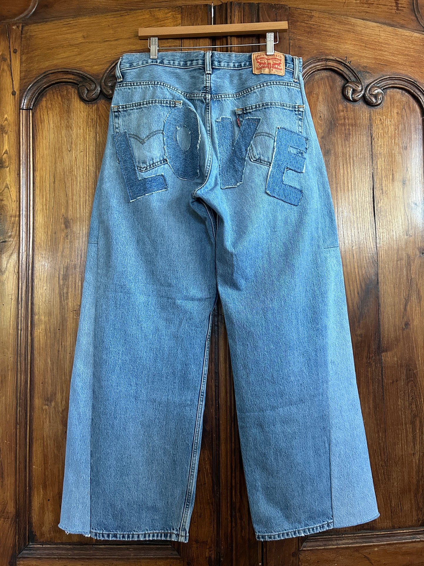 Restitched LOVE Baggy Levi - Amy