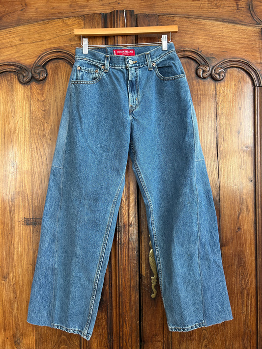 Restitched Baggy Wide Leg - Zena