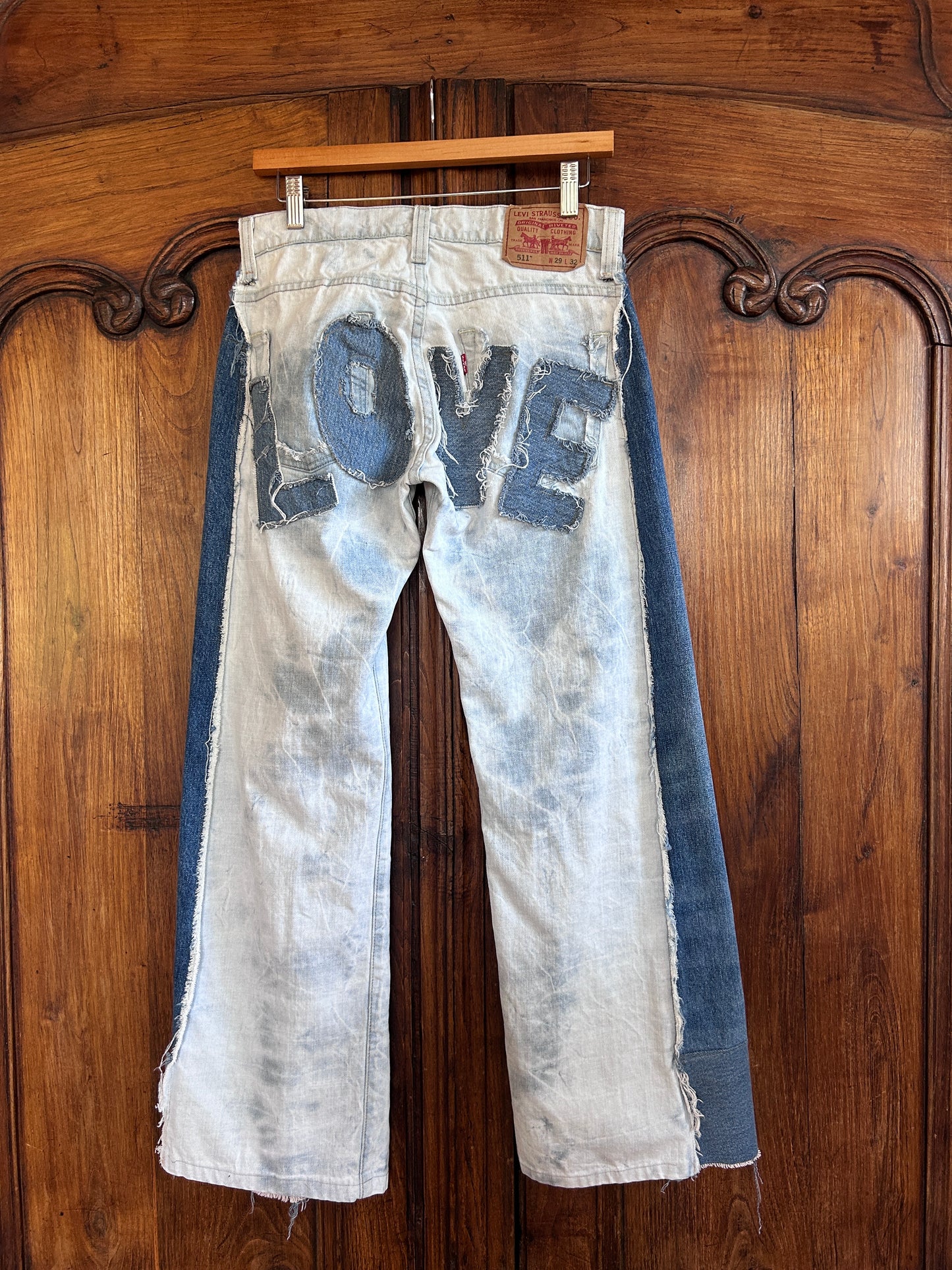 Restitched LOVE Wide Leg - Dawn